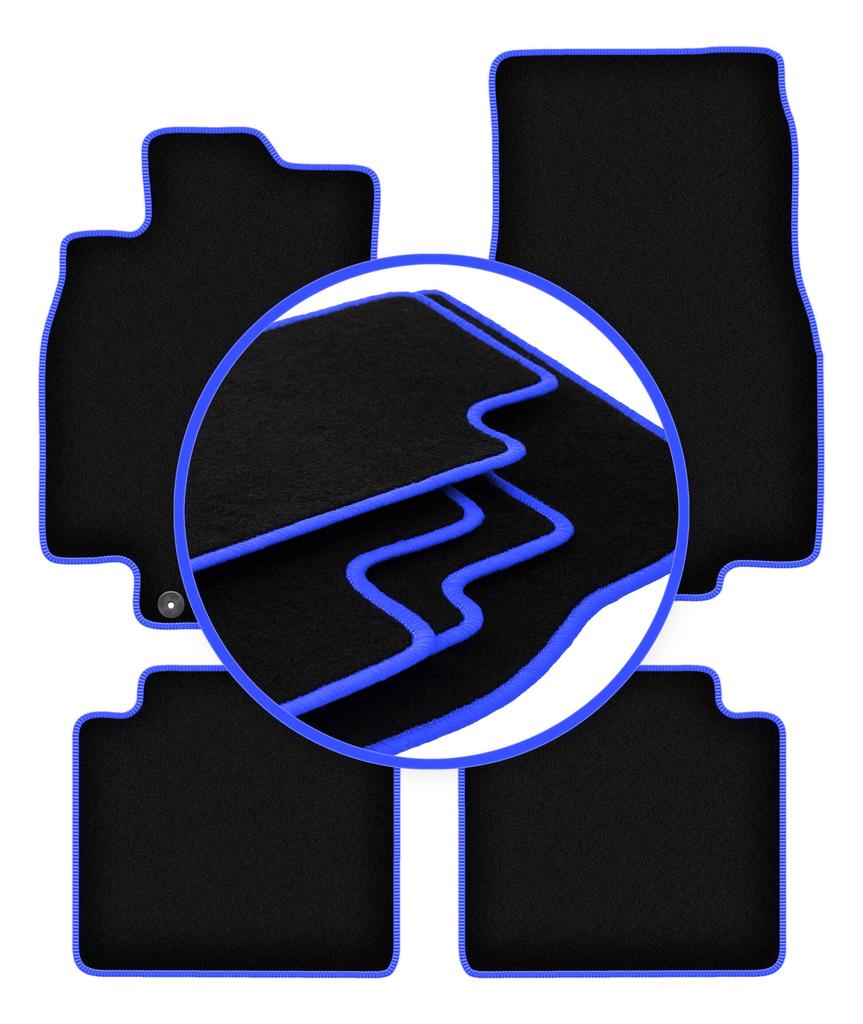 CARLUX-BLUE car mats for: Mercedes B-Class W245 hatchback (2005-2011)