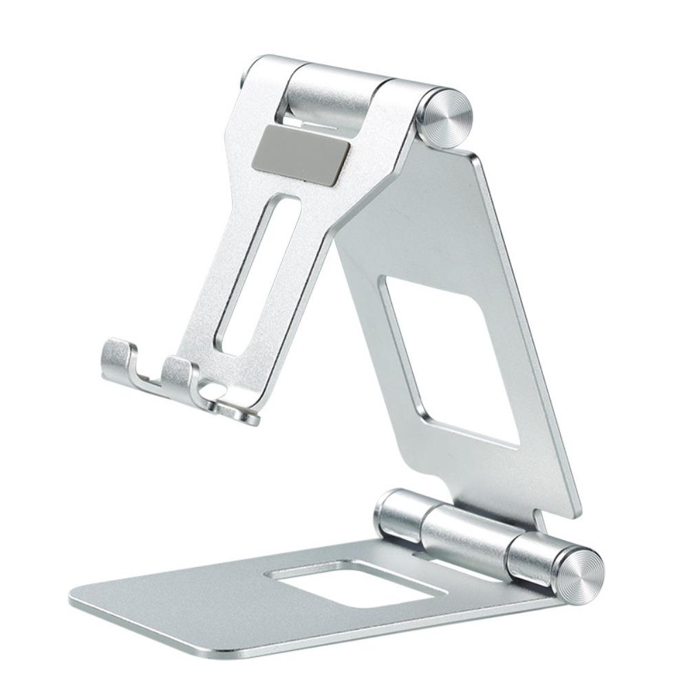 Aluminum Alloy Desktop Holder Stand Silicone Folding Stand Portable Mobile Phone Stand Desktop