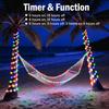 Rope Lights Outdoor, 500 LED Waterproof Rope Lights with Plug Waterproof Flexible Tube Lights for Garden, Patio, Pool, Bedroom, Party, Indoor Outdoor
