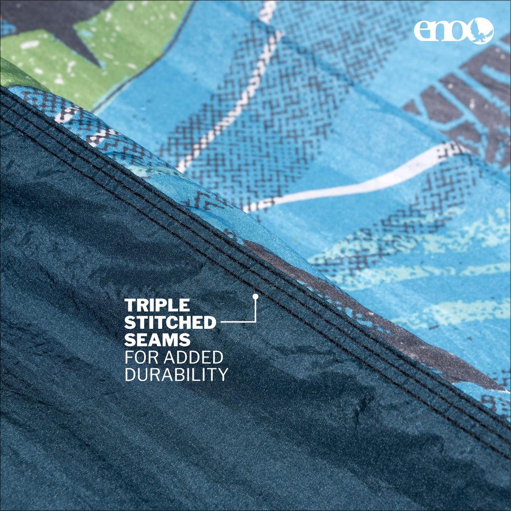 Гамак ENO DoubleNest, легкий переносной гамак для кемпинга, походов, путешествий, фестивалей, пляжа, серфинга, 1-2