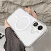 Прозрачный магнитный чехол для iPhone 16 Pro Max Чехол для iphone 11   14 15Pro Max Plus MagSafe Беспроводная зарядка Прозрачная крышка