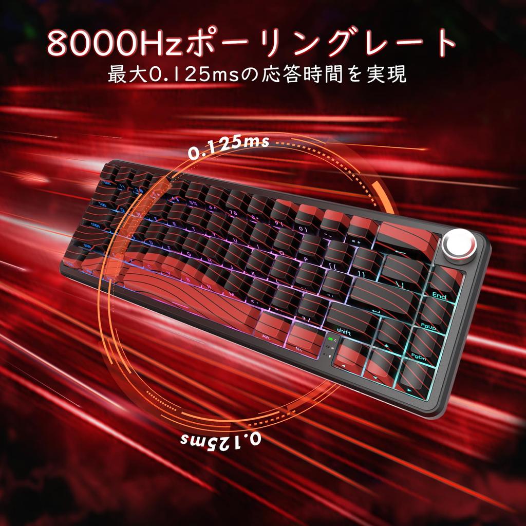 ATTACK SHARK X65PRO HE Магнитная игровая клавиатура X11 Беспроводная мышь Набор 8000 Гц Проводная Док-станция для зарядки в комплекте Подключение 63 г PBT Клавишные колпачки Регулируемый
