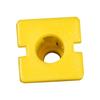 BROSS Auto Parts BCF86 10 Pieces Body Side Moulding Clip, Yellow for 87756-34500 Hyundai