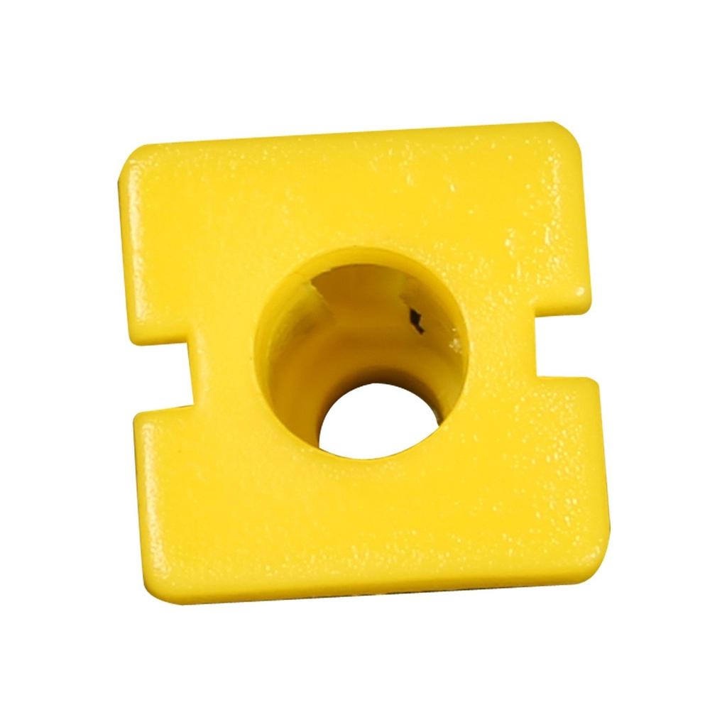 BROSS Auto Parts BCF86 10 Pieces Body Side Moulding Clip, Yellow for 87756-34500 Hyundai