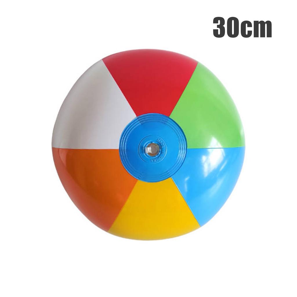 Novelty Beach Ball for Kids Classic Color Pool Game Ball Summer Toy 16/30/36cm