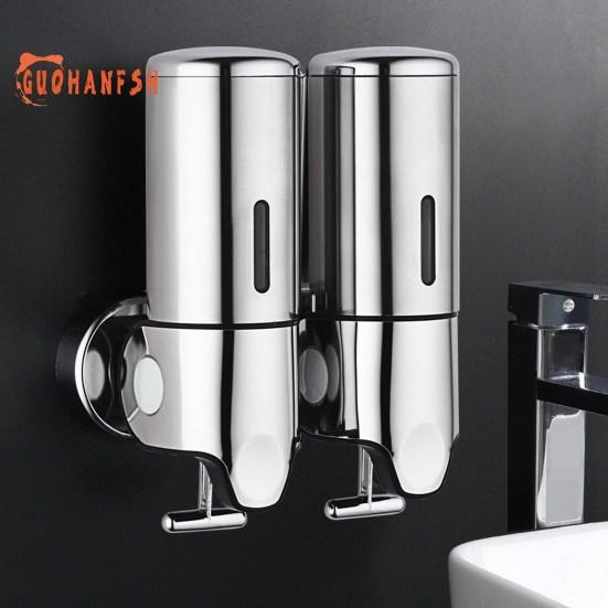 400ml Waterproof Soap Dispenser, Moisture-proof, Wall Mounted, Household Shampoo Liquid Soap Conditioner Dispenser, for Daily Life