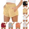Women's Summer Casual Sports Daily Versatile Straight Loose Shorts With Pockets