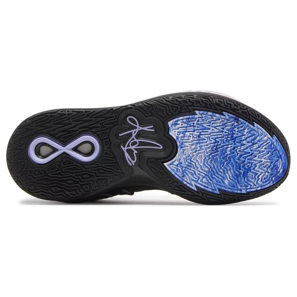 Nike Kyrie 1 Infinity Круглый носок На шнуровке Прочные Дышащие Полувысокие Баскетбольные кроссовки Унисекс Баскетбольные кроссовки Черные DC9134-005