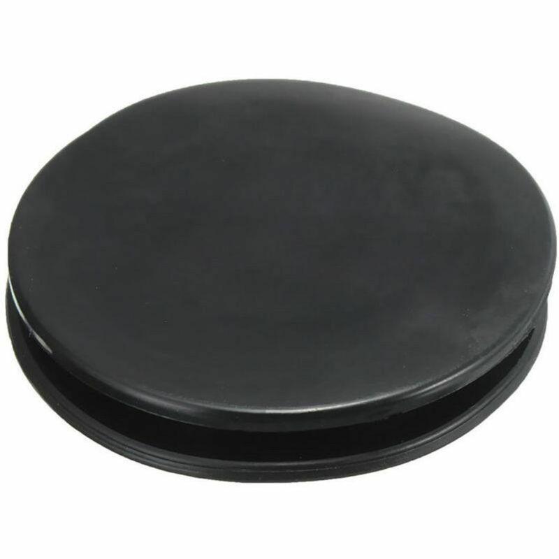 New Rubber Money Coin Saving Box Piggy Bank Closure Plug Stopper Cover Black OD:42mm ID:32mm