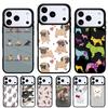 Милый французский бульдог йога Чехол для телефона для iPhone 17 16 15 14 13 Pro Max Задняя крышка для 12 11 Pro Coque