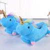 Anti-slip Unisex Winter Warm Indoor Cute Cartoon Plush Unicorn Slippers
