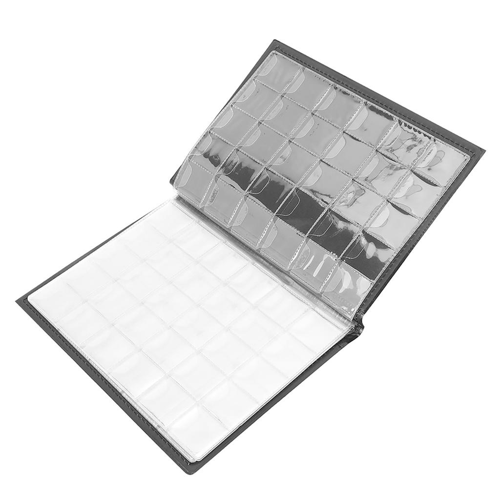 250 карманов 10 страниц альбом для монет коллекционная книга держатель для монет BookBrown