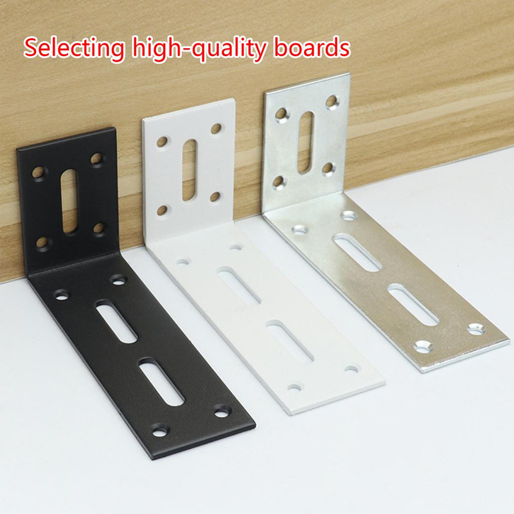 Прочные кронштейны для полок L-образной формы 60x120 мм, 40x80 мм, кронштейн из холоднокатаной стали, прочный угловой кронштейн