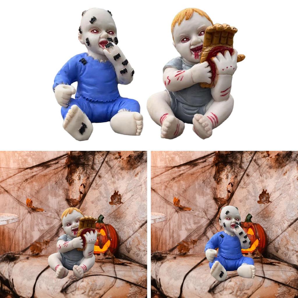 Halloween Creepy Doll Halloween Ghost Doll for Haunted House Office Festival