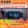 For Toyota Corolla E120 2000 - 2004 Car Radio Android 14 Carplay Multimedia Navigation Video DVD Autoradio Stereo 2din 4G+wifi