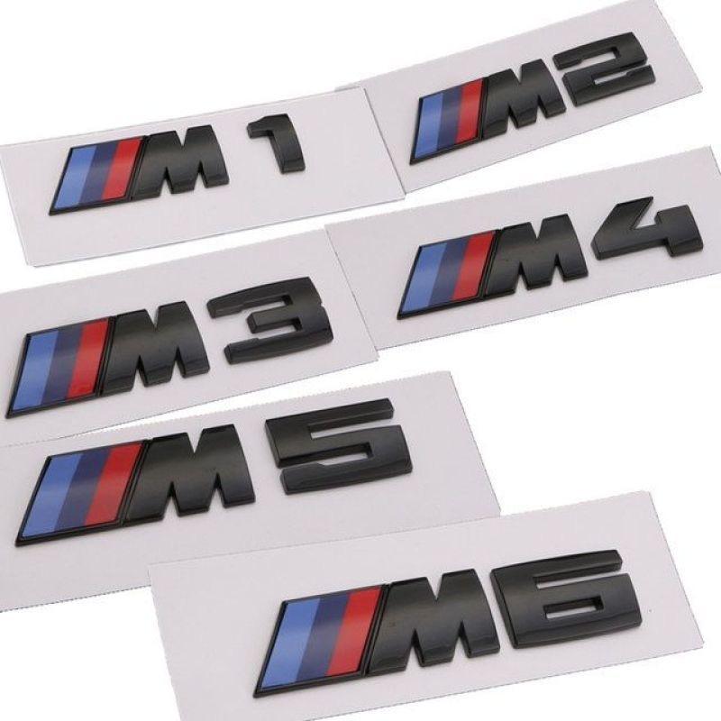For BMW M 2026 New Modification 3D Metal Car Body Side Badge Body Rear Trunk Decor Sticker For BMW M M1 M2 M3 M4 M5 M6 X5 E91 E70 F11 E30 X3 X1 E83