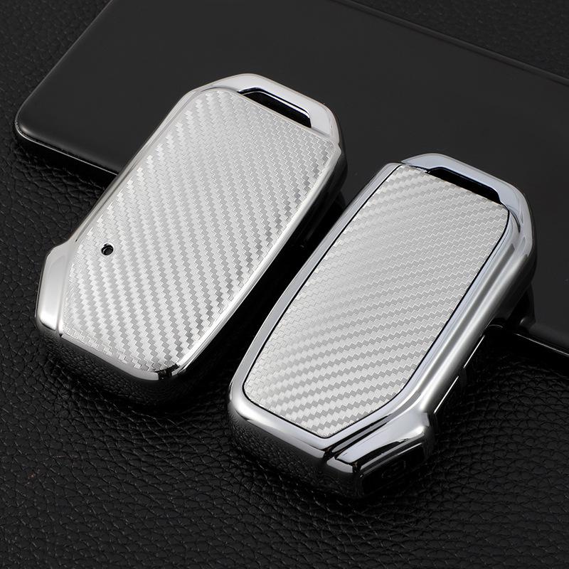 Чехол для ключа Kia: Защитный чехол из углеродного волокна для моделей K5, New Sportage, Sportage, Aopao 19 и K3