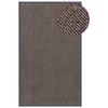 VidaXL Tufted Doormat 90x150 Cm Dark Brown
