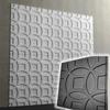 3D Wall Panel Mold for Gypsum, Plaster or Concrete Tile for Decorative Wall Panels 'Target'