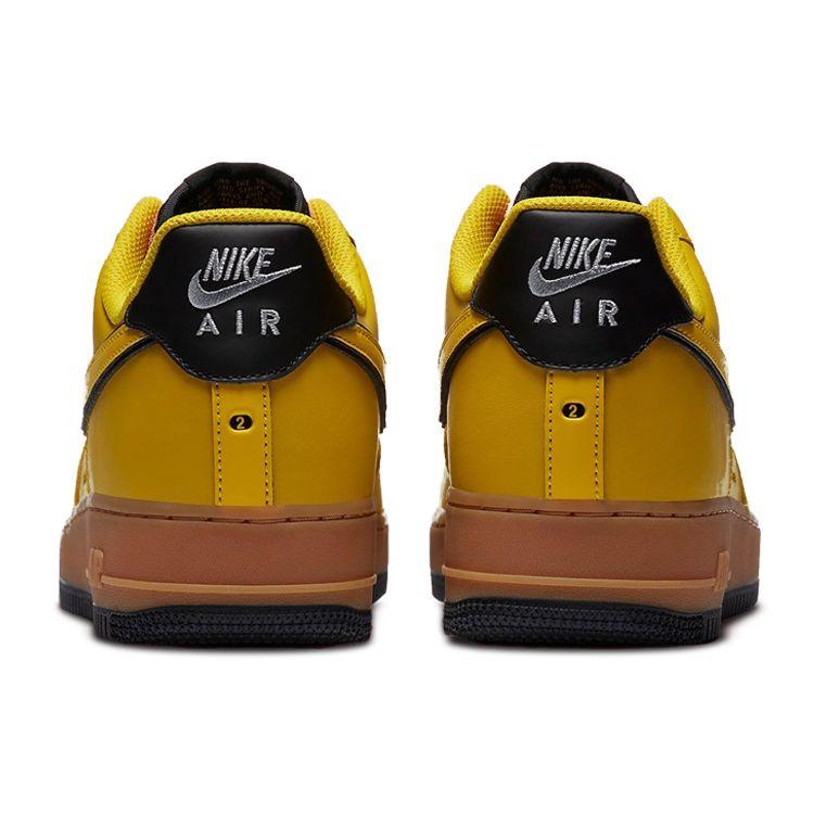 Nike Air Force 1 07 LV8 3 Качественные мужские кроссовки Желтый Speed-Yellow CZ7939-700