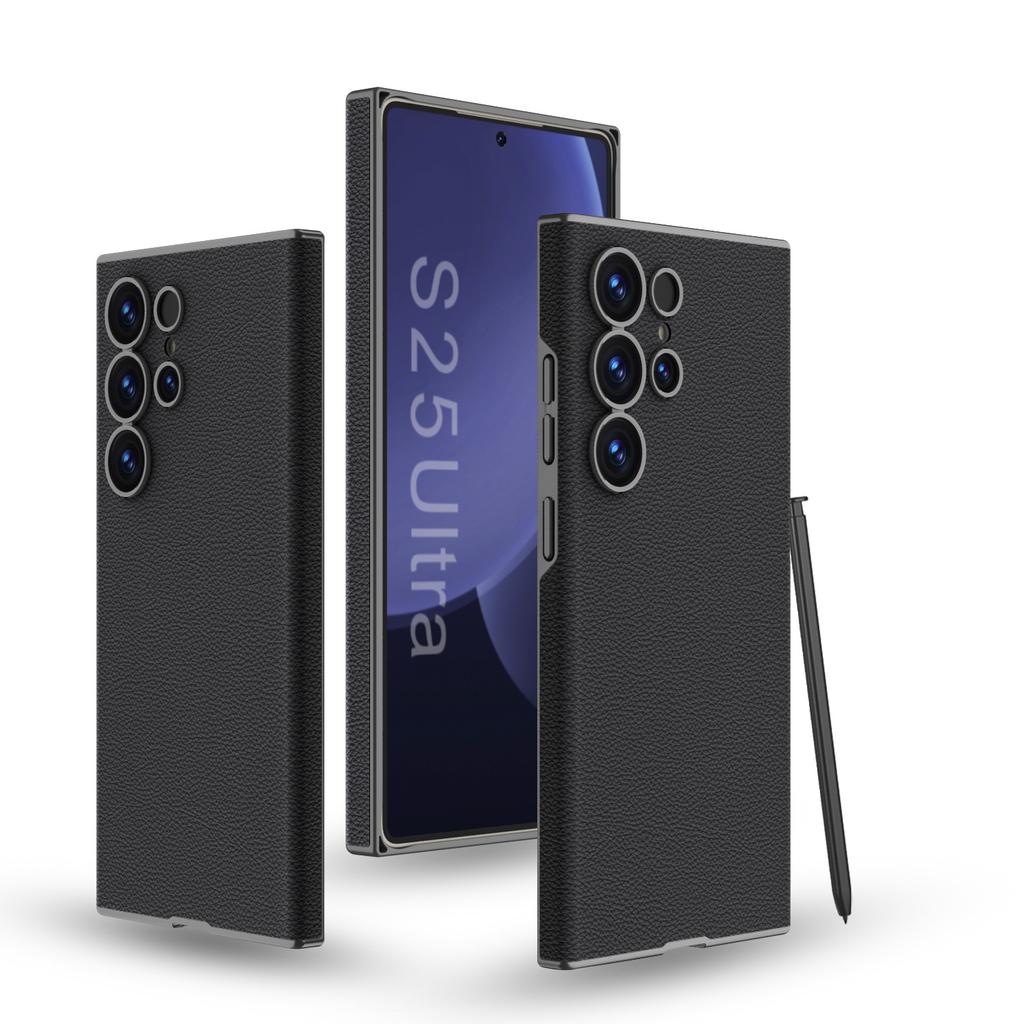 Подходит для чехла для мобильного телефона Samsung S25U S25u Кожа Сенсорная кожа Полный край Изогнутая оболочка Защита от падения Тонкий