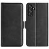 Dual-side Magnetic Buckle Horizontal Flip Leather Phone Case