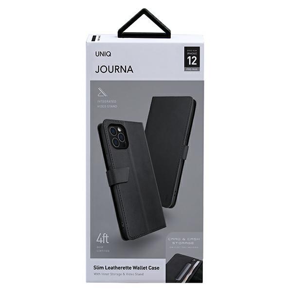 UNIQ book case Journa iPhone 12 Pro Max 6.7" gray/dark gray