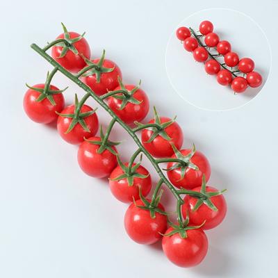 Пенопластовые искусственные помидоры на нитке, реалистичные, в деревенском стиле, модель помидоров, подвесные поделки, украшение-помидоры