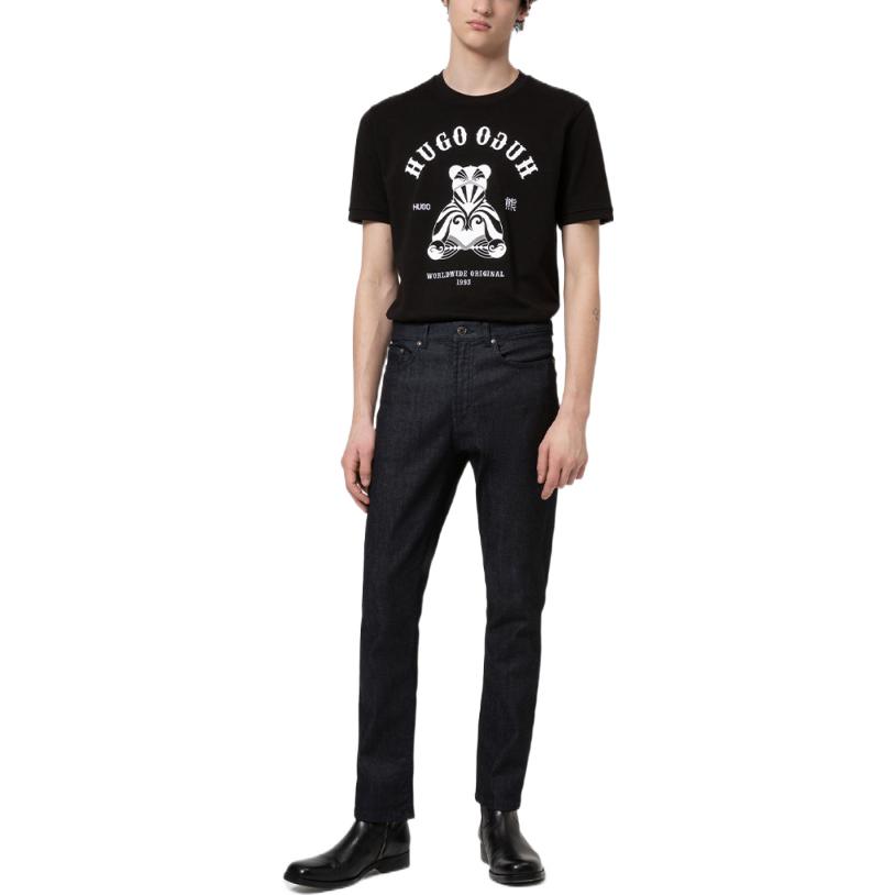 HUGO BOSS SS21 T Shirt Men's Black 50446368-001