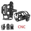 For BMW R1250GS Crash Bar Mount CNC Cup Holder Water Bottle Cage Bracket Black