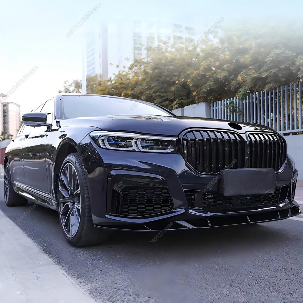 Сплиттер-губа переднего бампера в стиле MP для BMW 7 серии G11 G12 740i 750i Li M760Li M-Sport 2019-2025 Facelift Bodykits