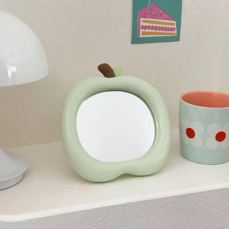 3D Desktop Makeup Mirror, High-Definition Mirror Surface, Office Desktop Desktop Standing Makeup Mirror