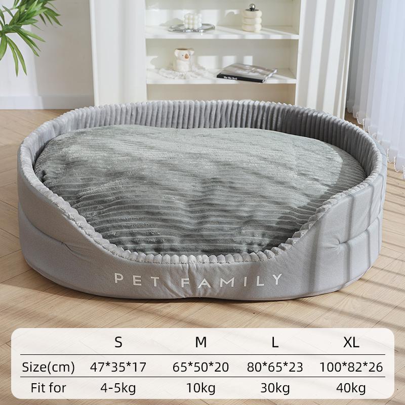 HOOPET Double Sided Available All Seasons Big Size Extra Large Dog Bed House Sofa Kennel Soft Fleece Pet Dog Cat Warm Bed S-XL