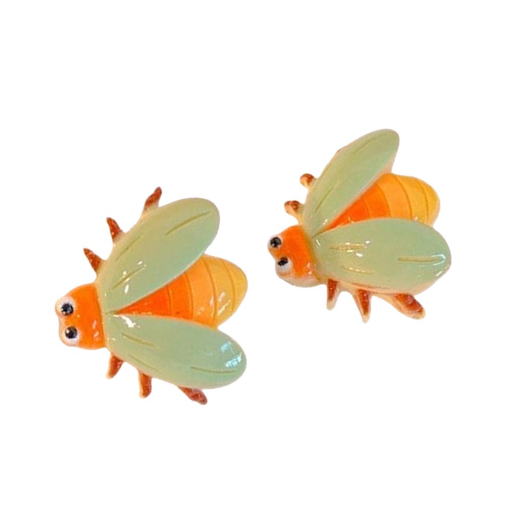 Colorful Cartoon Animal Hair Clip for Girls Kid Barrettes 3D Butterfly Ladybird Handmade Hairpins Cartoon Hairpins