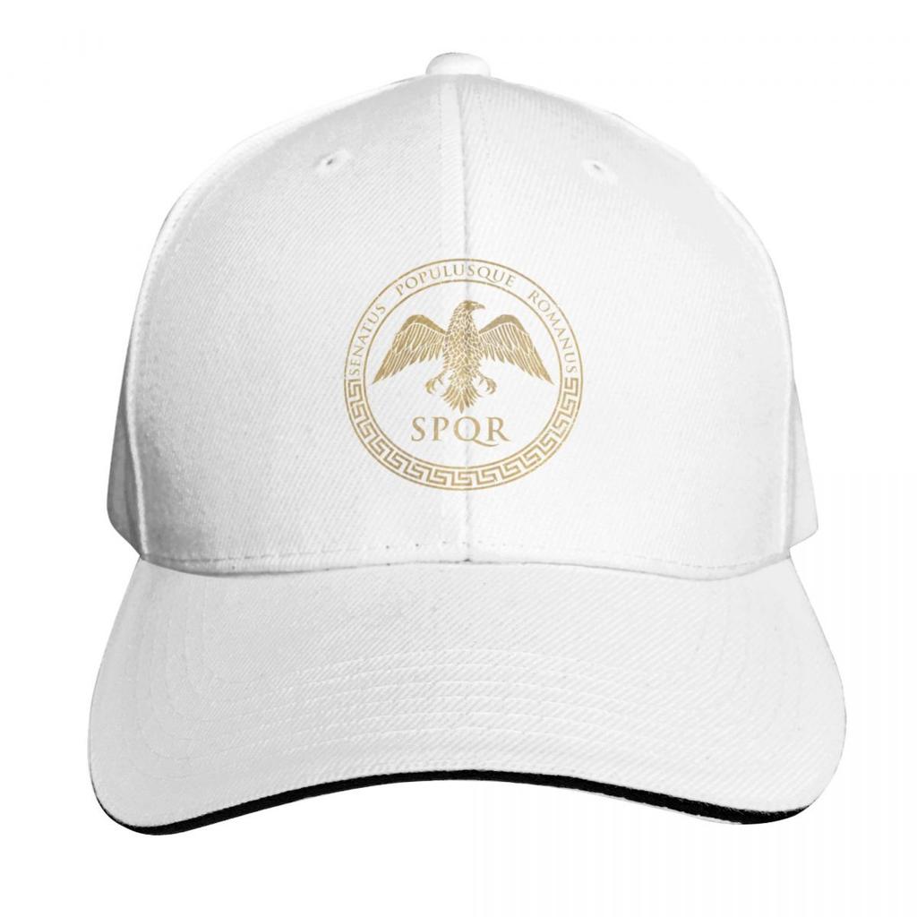 Senatus Populusque Romanus Eagle Emblem V01 Baseball Cap Gift For Him Her Casual Daily Wear Quick Dry Performance