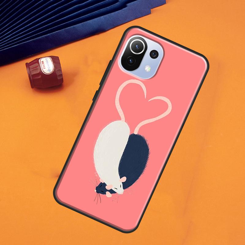 Чехол Крыса Мышь Для POCO F5 X3 X5 Pro F3 F4 X4 GT M5s C40 Чехол Для Xiaomi 13 11T 12T Pro 12 Lite 12X