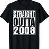 Прямиком из 2008 Подарки на 17 лет Винтажная футболка на 17-й день рождения