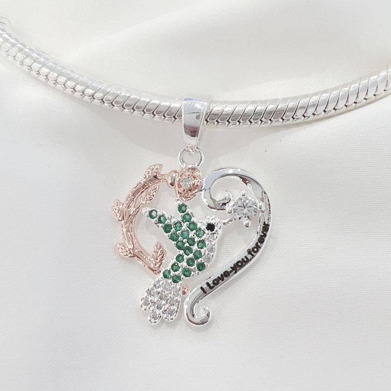 Новый S925 посеребренный Me Series из бисера Love Clover Star Подвеска подходит для оригинального браслета для женщин Diy Jewelry