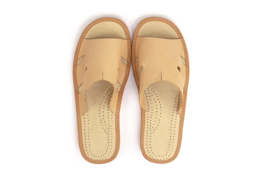 Men's leather slippers, 100% high quality, home slippers 40