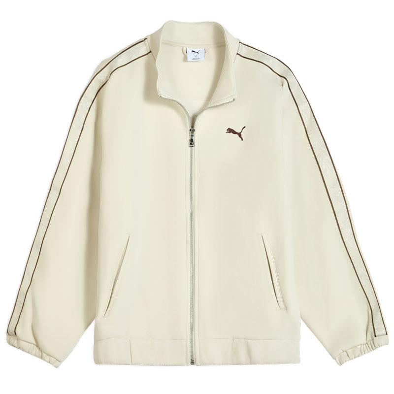 PUMA Brand Logo Letter Stand Collar Zip Long-Sleeve Jacket Unisex