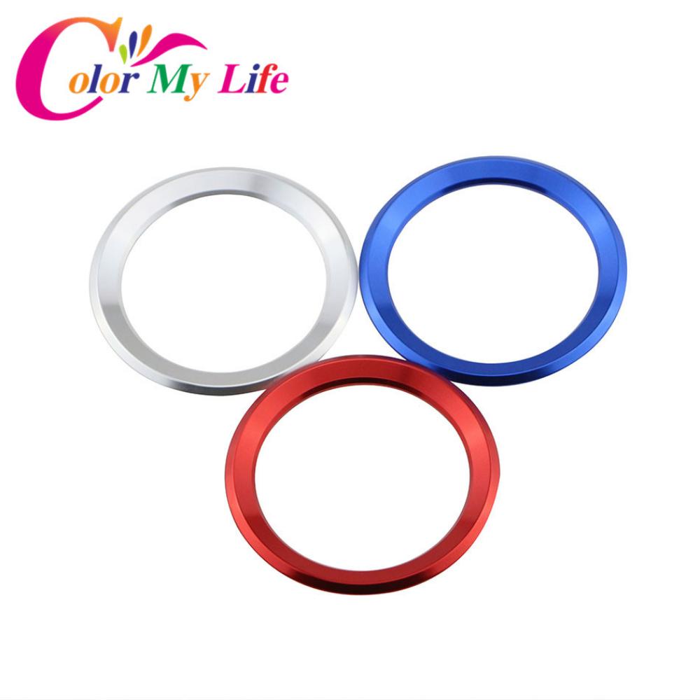 Car Styling Decoration Ring Steering Wheel Circle Sticker for BMW M3 M5 E36 E46 E60 E90 E92 X1 F48 X3 X5