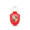 PU Leather Car Lanyard Keychain Men Women Shield modeling Key Ring Jewelry For Porsche Boxster Cayman Cayenne 911 Macan Panamera cgsy30