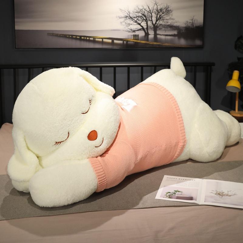 Большой свитер Собака Подушка Плюшевая игрушка Кукла Большая собака Кукла Девочка Спящая Успокаивающая кукла