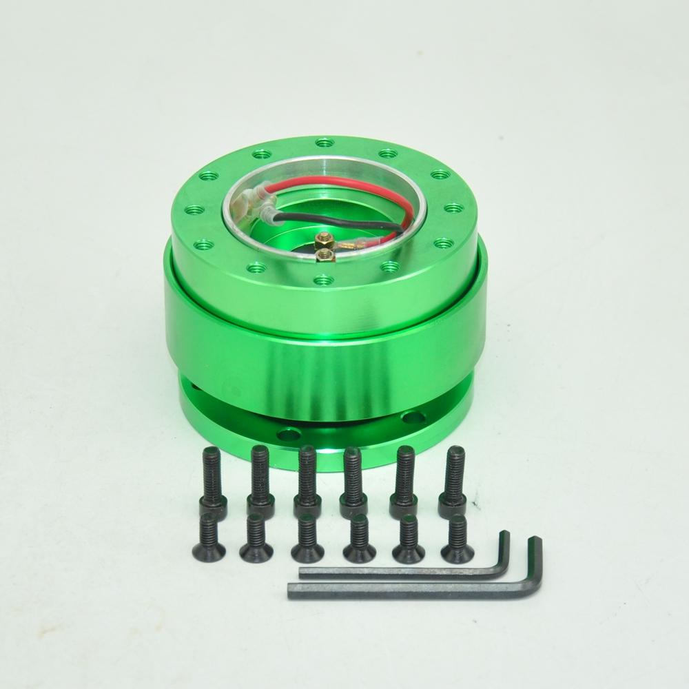 Universal Steering Wheel Snap Off Quick Release Hub Adapter Boss kit 8 colors available