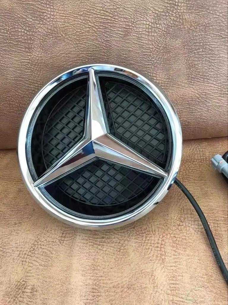 CRH1 Emblème lumineux LED 3D pour calandre avant, pour Mercedes Benz GLC GLE GLS-Class 2016-2019
