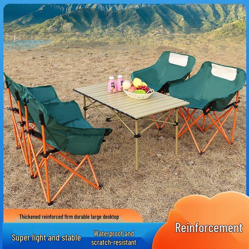 UOSUUOSU Outdoor Folding Moon Chair