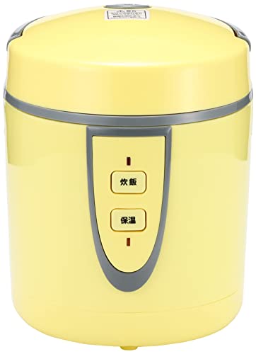 ANABAS Mini Rice Cooker ARM-1500Y (Yellow) [Japan Domestic genuine products]