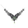 Pendant Lace Flower Necklace Tassel Halloween Clavicle Choker Cool Halloween Necklace  Party
