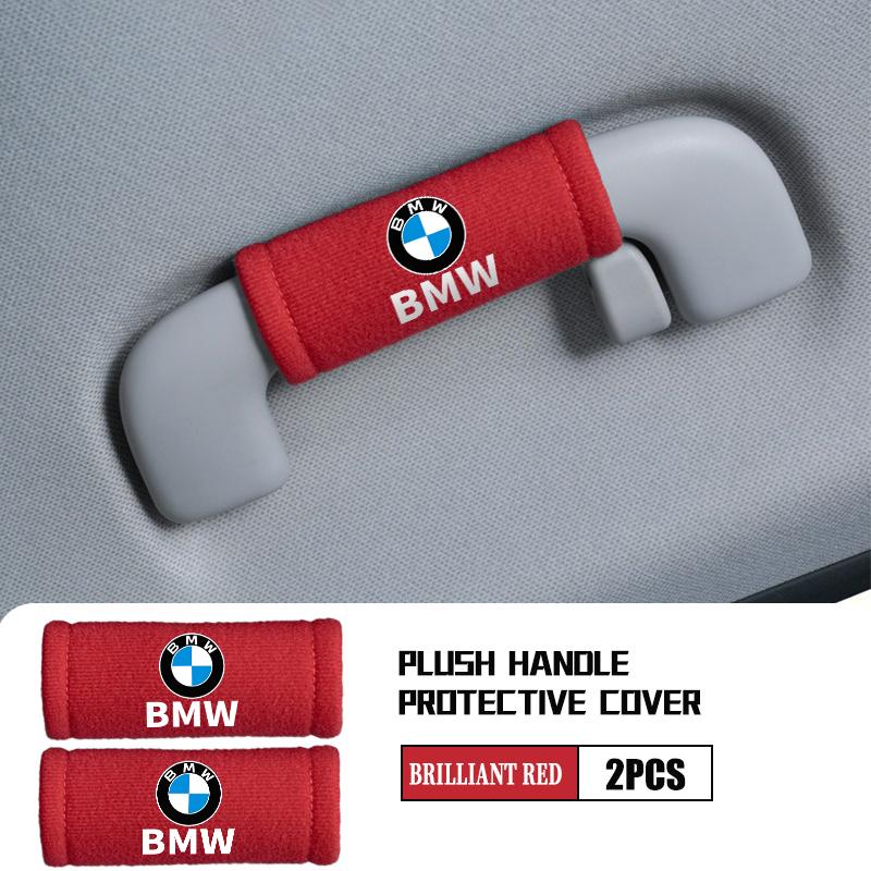 Plush Car Roof Handle Protective Cover Soft Grip Assist Universal For BMW M Performance E36 E46 E60 E90 E91 E92 E93 F30 F20 IJ1