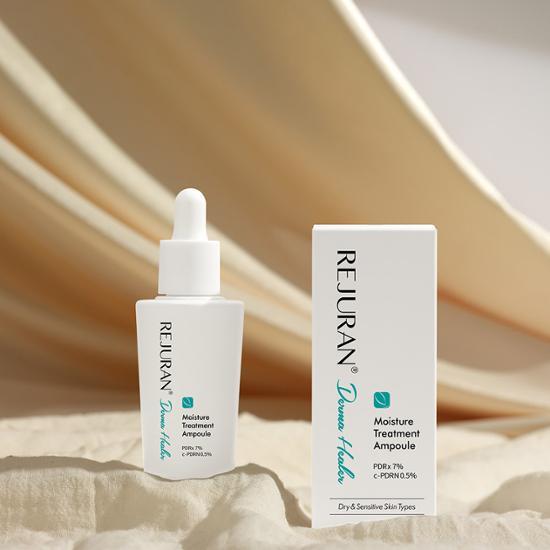 Rejuran's proprietary ingredients_Rejuran Derma Healer Moisture Treatment Ampoule 30ml, containing hypoallergenic and safe ingredients.